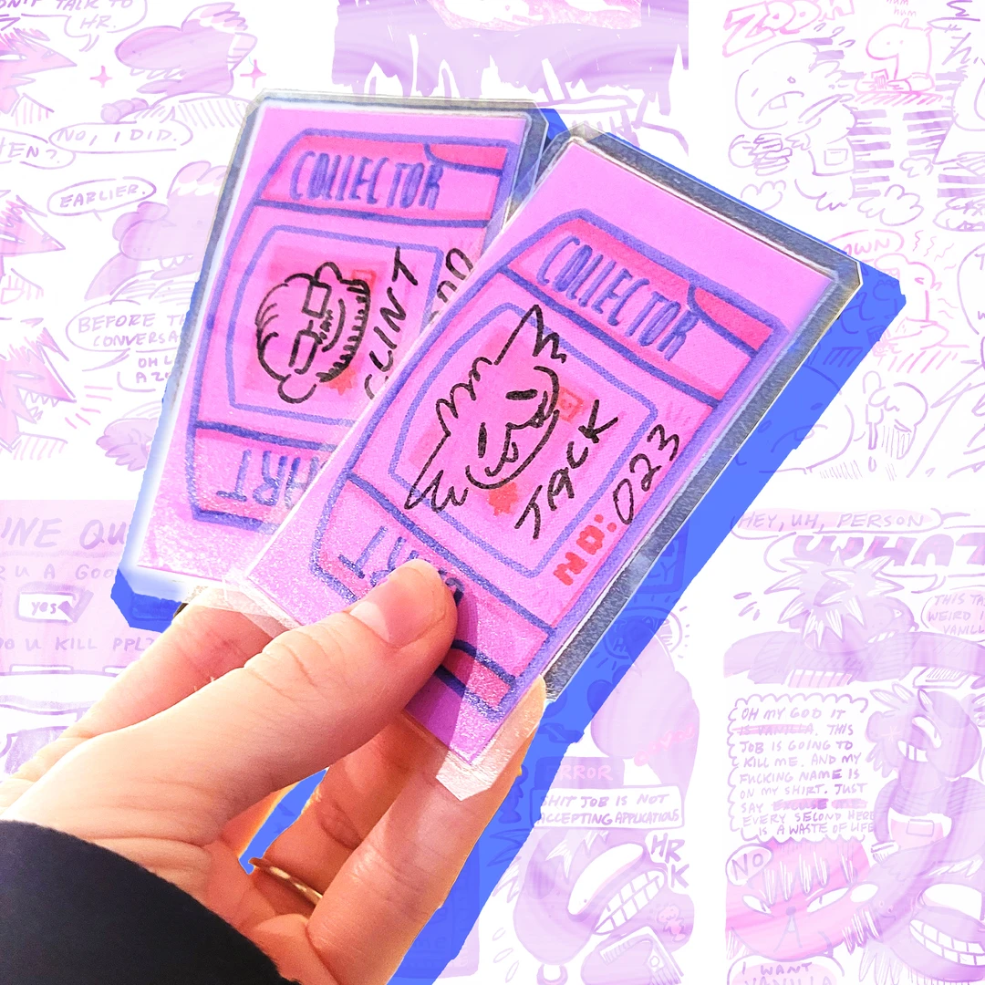 Cart Zine Membership card