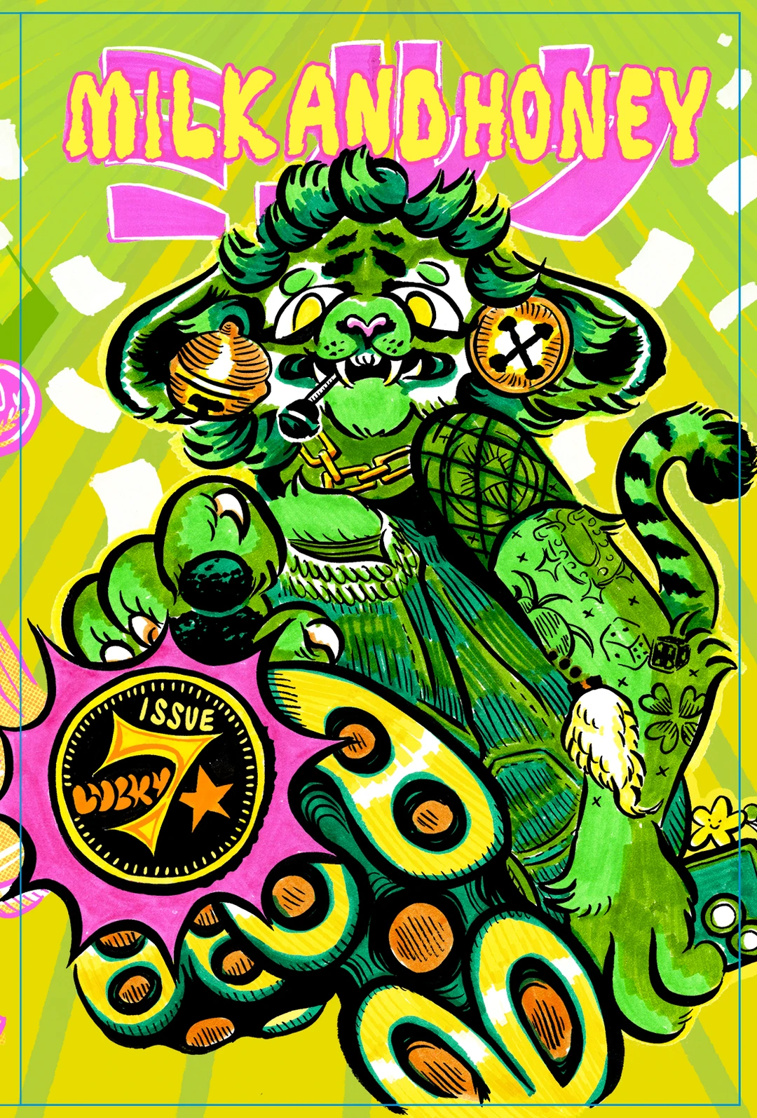 Milk and Honey Anthology Closeup