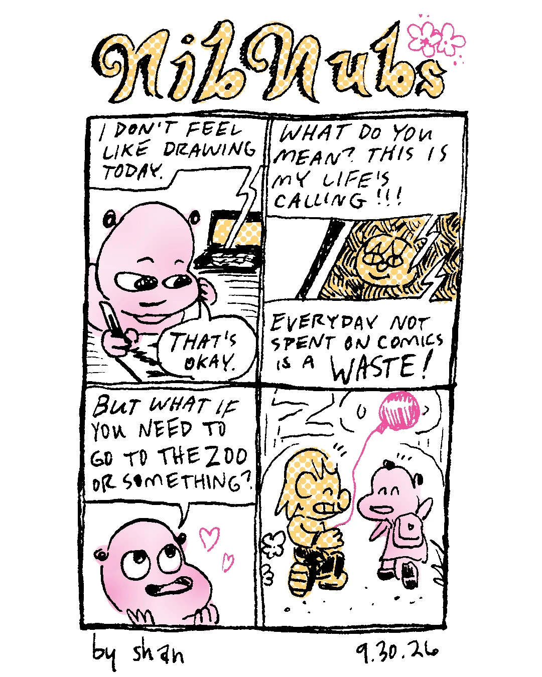 Nibnubs comic strip