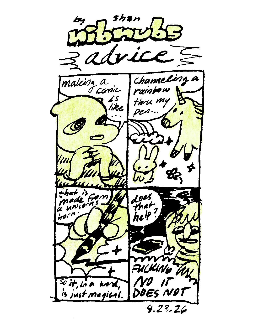 Nibnubs comic strip