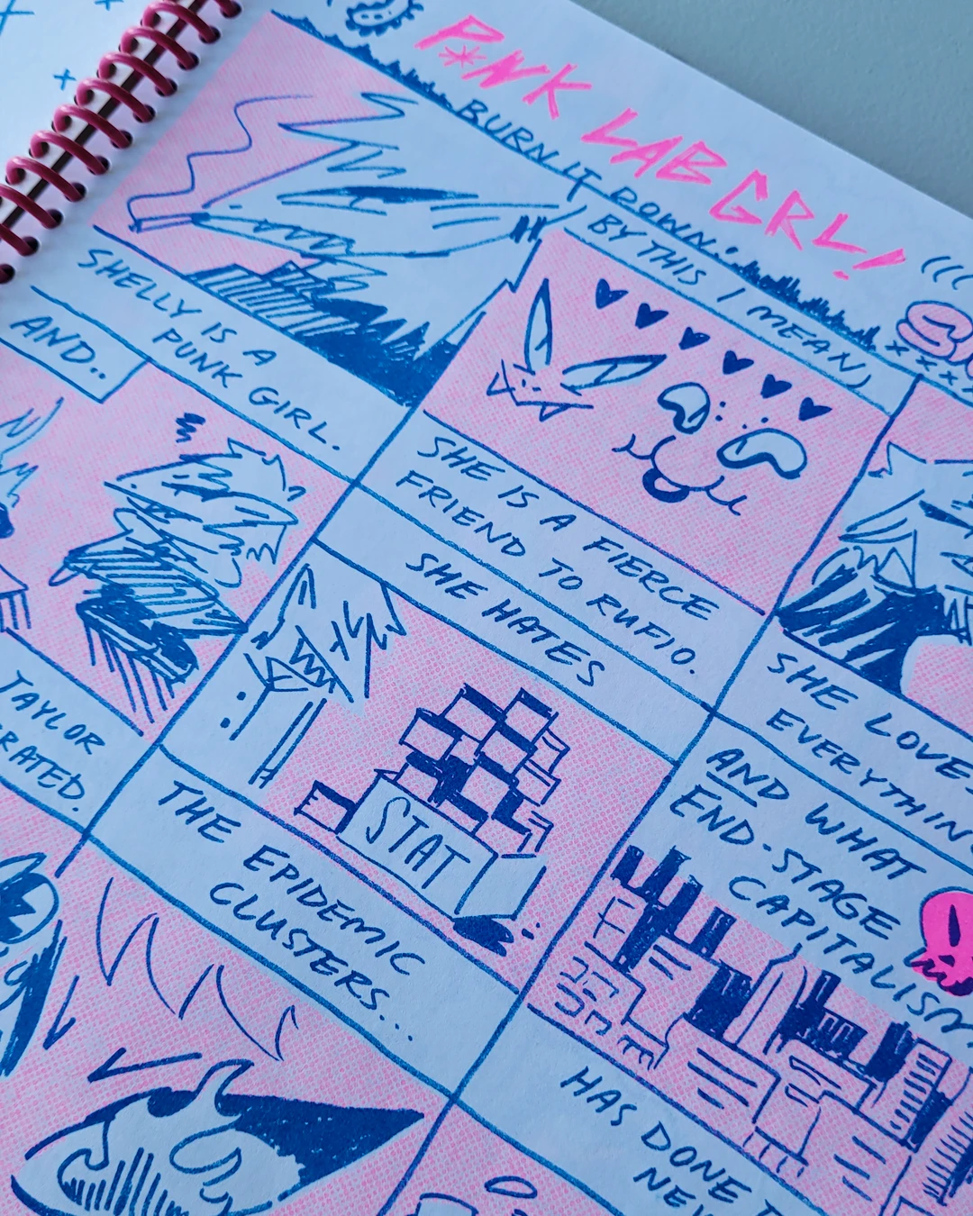 Punk Lab Girl Part 2 Cover