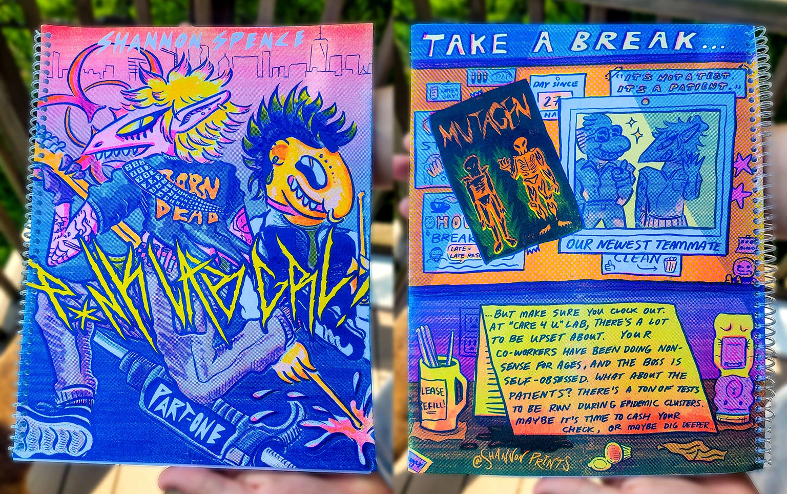 Punk Lab Girl Part One Interior