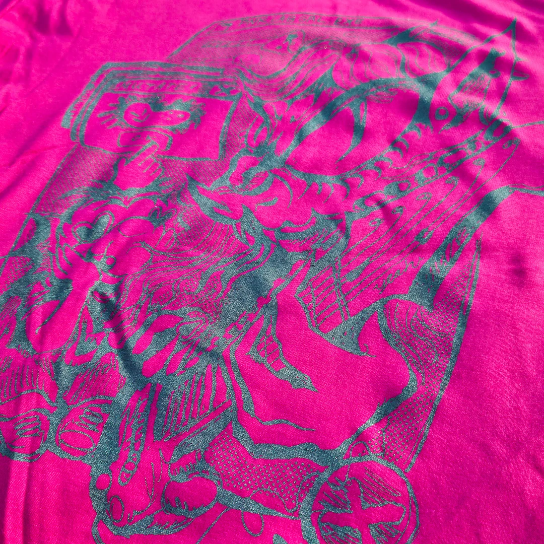 Pink P*NK LAB GRL! Mutagen T-shirt