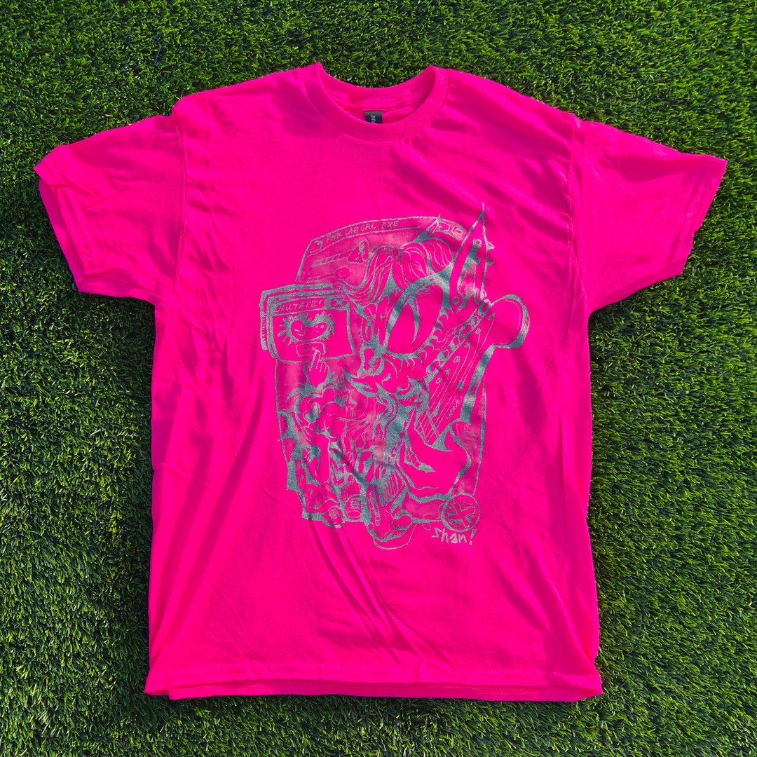 Pink P*NK LAB GRL! Mutagen T-shirt